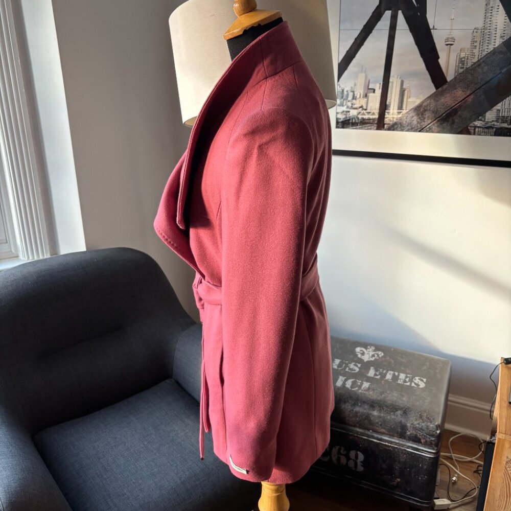 NWT Ted Baker London ROSESS Coat, Ted Size 0 (small) rose pink colour - Picture 10 of 14